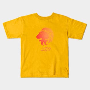 LEO Horoscope Zodiac Kids T-Shirt